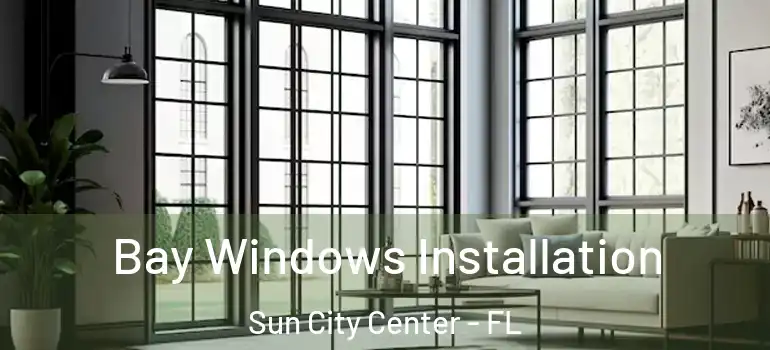  Bay Windows Installation Sun City Center - FL