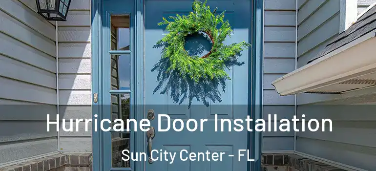  Hurricane Door Installation Sun City Center - FL