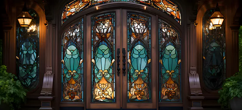 Wrought Iron Storm Door in Sun City Center, FL