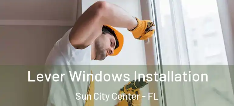  Lever Windows Installation Sun City Center - FL
