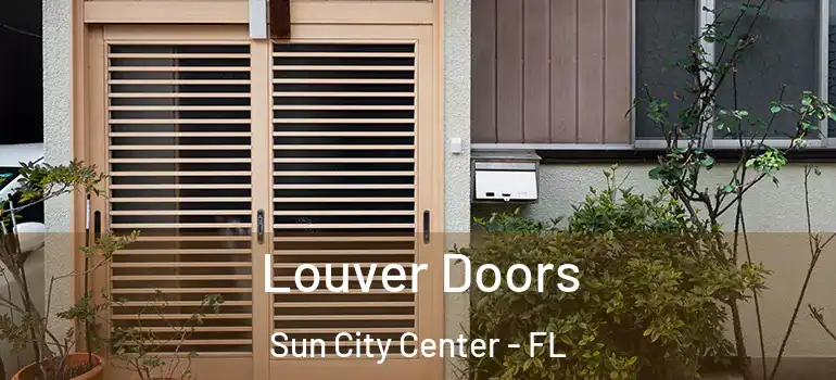  Louver Doors Sun City Center - FL