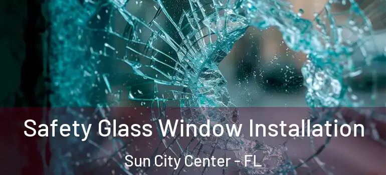  Safety Glass Window Installation Sun City Center - FL