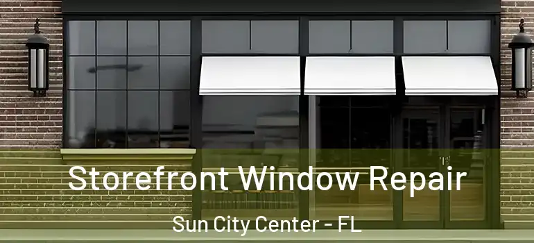  Storefront Window Repair Sun City Center - FL