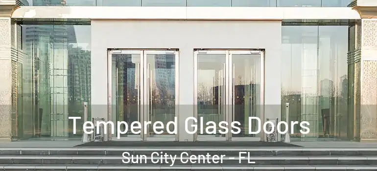  Tempered Glass Doors Sun City Center - FL