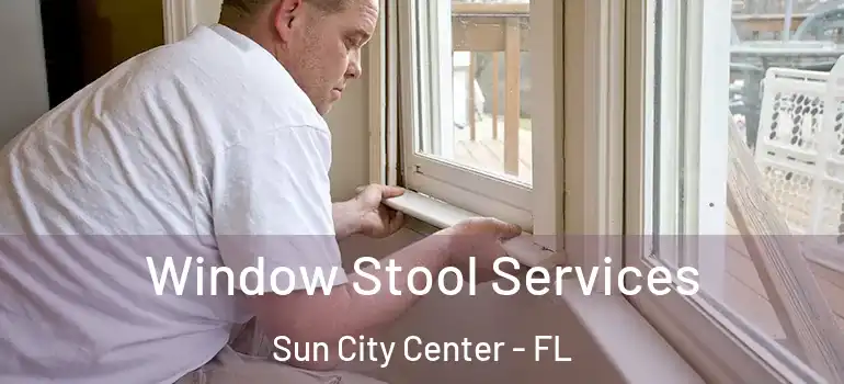  Window Stool Services Sun City Center - FL